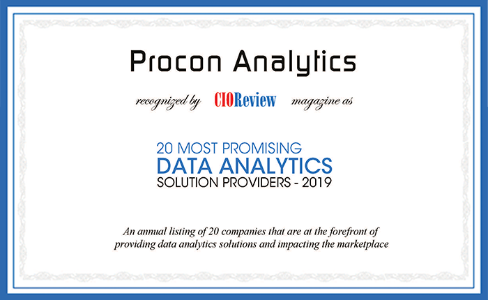 CIOReview cites Procon Analytics as one of the top 20 companies - Advantage GPS